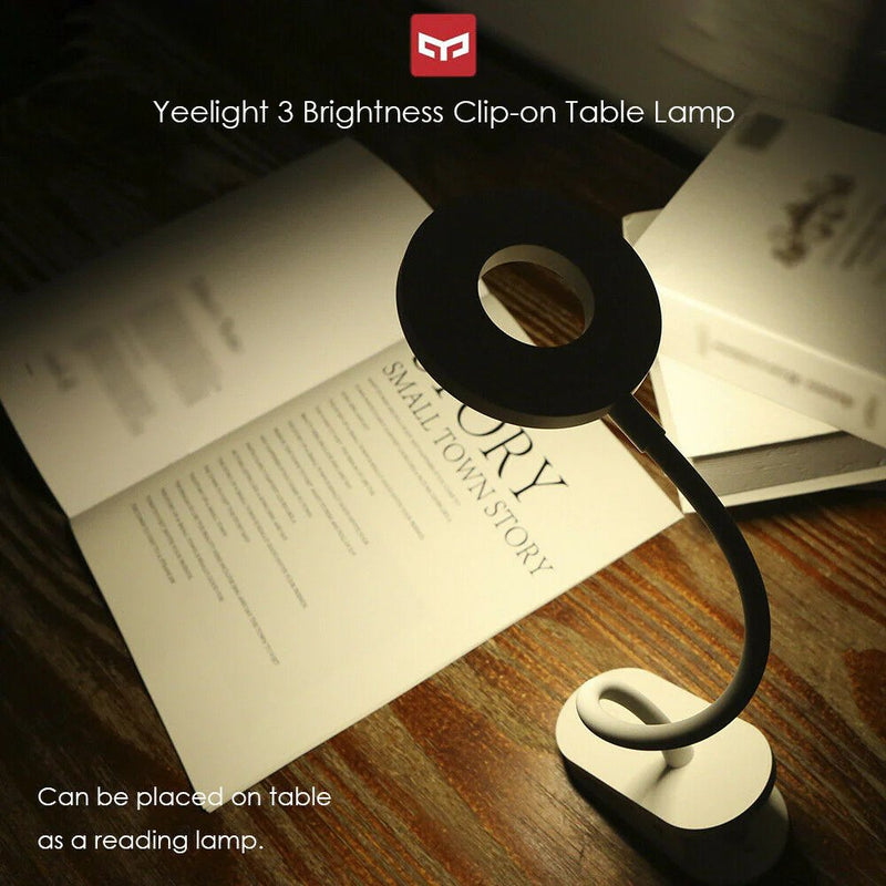 Yeelight LED Desk Lamp Clip Night USB Rechargeable Light