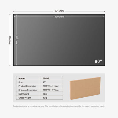 Winways UST Throw ALR Solid Panel Fresnel Screen